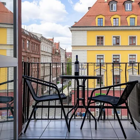 Apartment Swidnicka Market Square View Ac & Balcony - Properunit Breslau